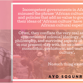 The Nigerian culture that Runsewe does not know | by Ayo&nbsp;Sogunro